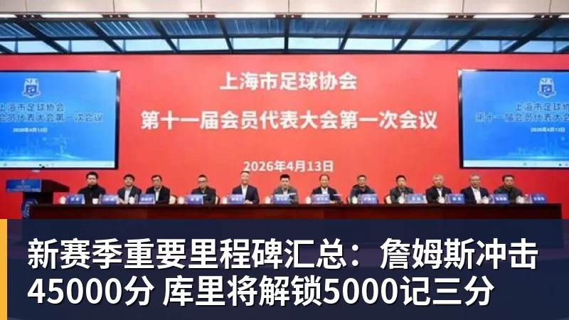 新赛季重要里程碑汇总：詹姆斯冲击45000分 库里将解锁5000记三分